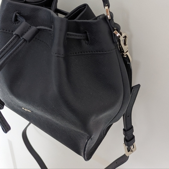 agnès b. Saffiano Leather Bucket Bag - Picture 2 of 6